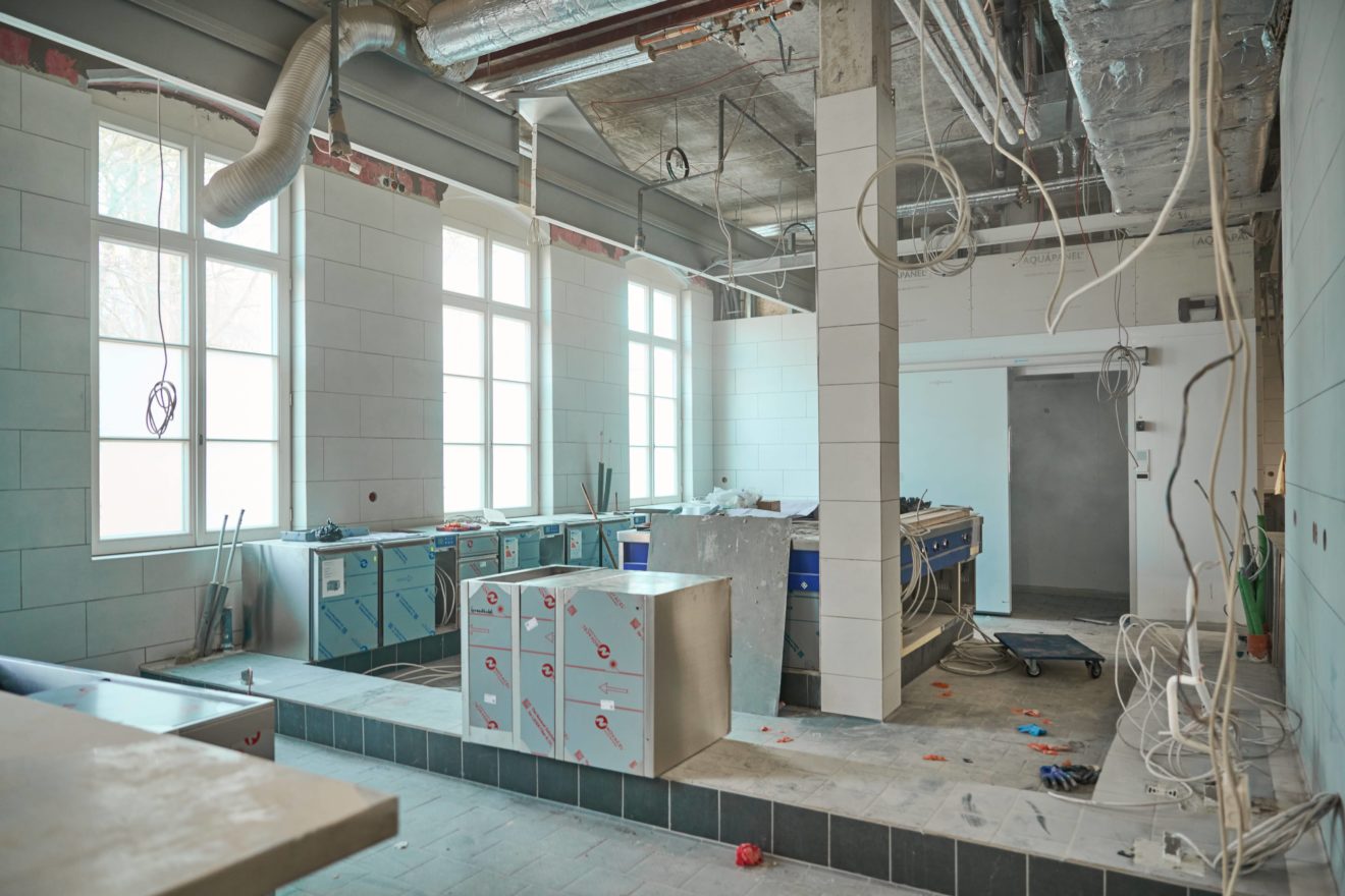 Umbauarbeiten Restaurant Freidrich Franz Heiligendamm